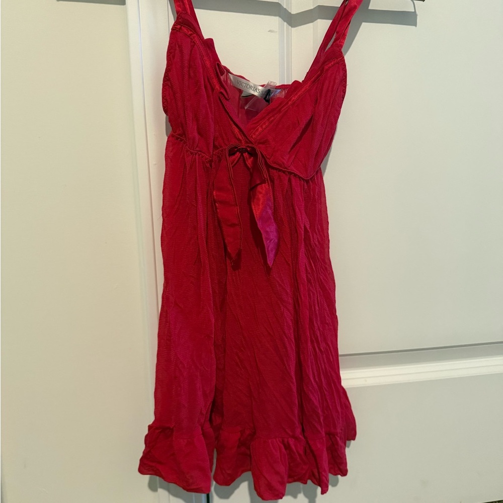 Victoria's Secret Red Chemise